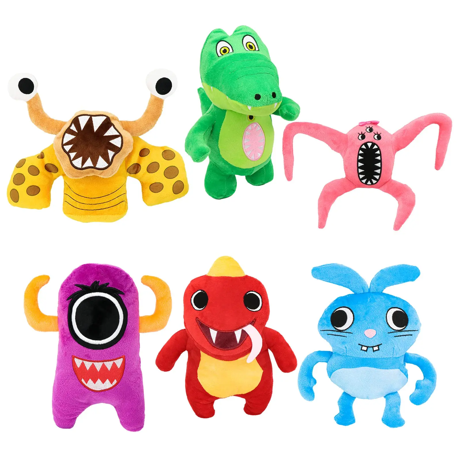 6PCS Garden of Banban 3 Plush10 inches Garden of Ban ban Jumbo