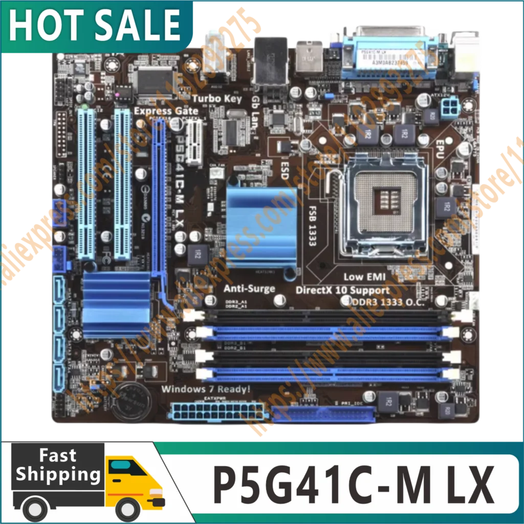 Ddr3 Ram Asus Ddr2 Ddr3 Combo Motherboard Original P5G41C-M LX