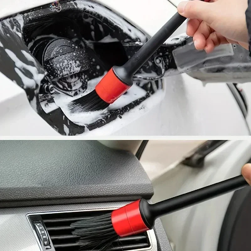 Car Detailing Brush Set for Interior Cleaning