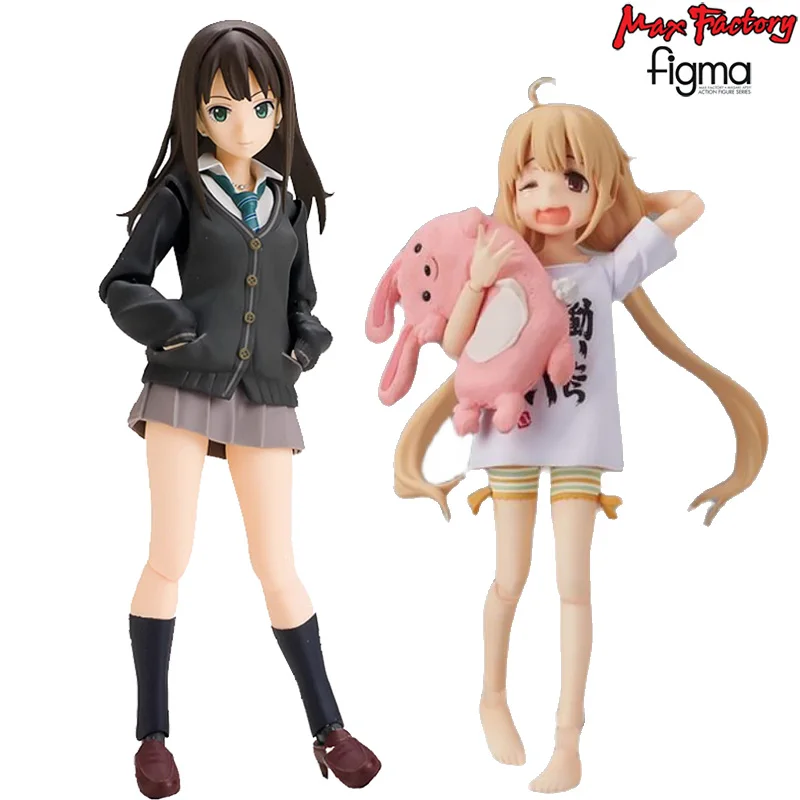

In Stock Original Max Factory Figma EX 011 012 Rin Shibuya Anzu Futaba THE IDOLM@STER Cinderella Girls Action Figure Toys Gifts