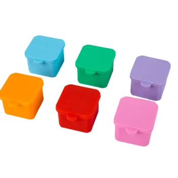 Ensemble de Filles en Silicone à Haute Température, Peut Être Cuit à la Vapeur, Emballage Alimentaire pour Réfrigérateur, Garde au Frais, 1/3 Pièces 1