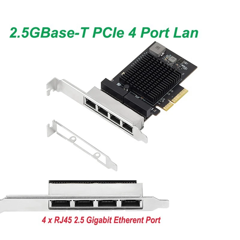 iocrest porto pcie lan chip quad server gigabit ethernet prendido jogo nic