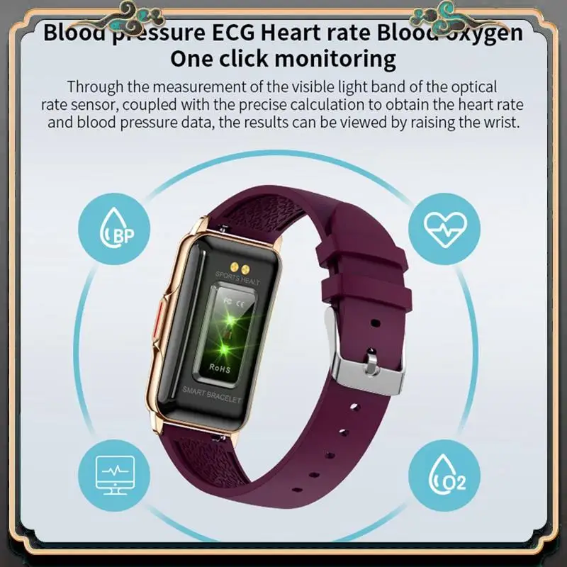 Premium Smart Watch Women Men Bluetooth Connected Phone Music Fitness Sports Bracelet Sleep Monitor