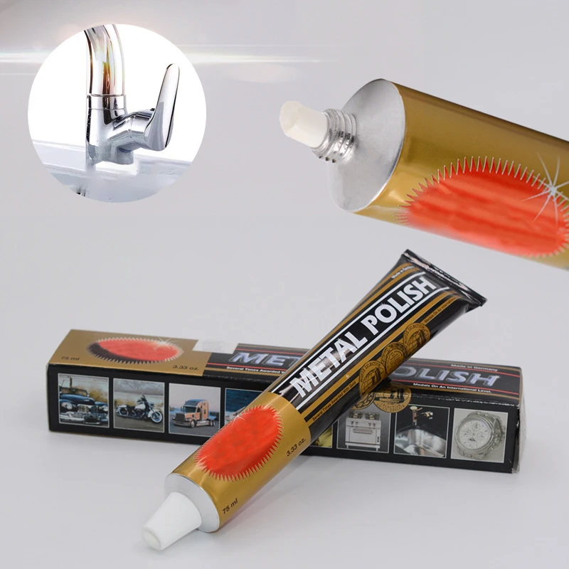 Cream Knife Machine Polishing Wax 75ml 100g/50g Mirror Metal Stainless Steel Watch Polishing Paste Metal Polish Rust Remover