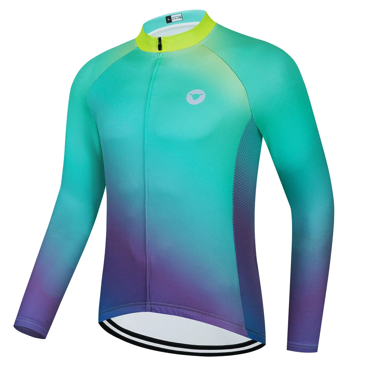 thumbnail image 1 of Nueva camiseta de ciclismo de equipo para hombre, camiseta de manga larga para bicicleta de montaña, camiseta de secado rápido para deportes al aire libre y carreras de bicicletas, 1 of 5