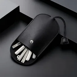 Compact Multi - Functional Key Organizer with Pull - Out Design (Black)