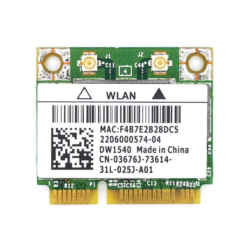 2023 Nuovo Dual-Band 2.4 + 5G 300M 802.11A/B/G/N Wifi Wireless Half Mini Pci-E Card Per Broadcom Bcm943228 Dw1540 Wifi Card