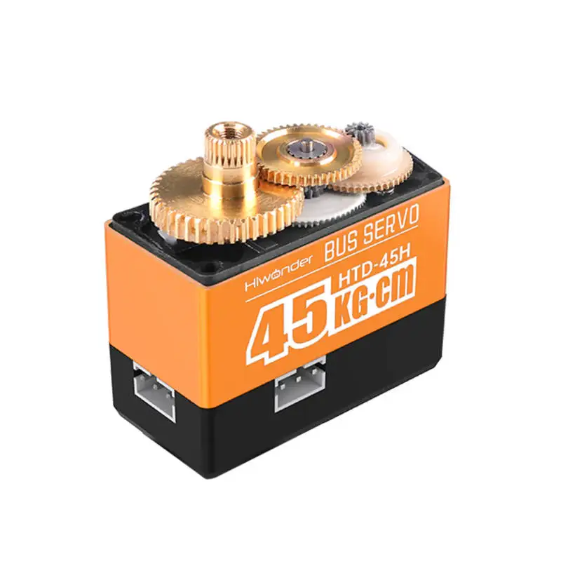 Hiwonder HTD-45H High Voltage Serial Bus Servo 45KG Torque with Three Connectors and Data Feedback