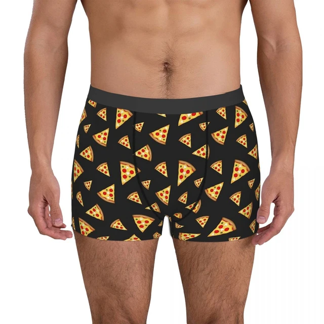 Cool And Fun Pizza Slices Underpants Cotton Panties Male