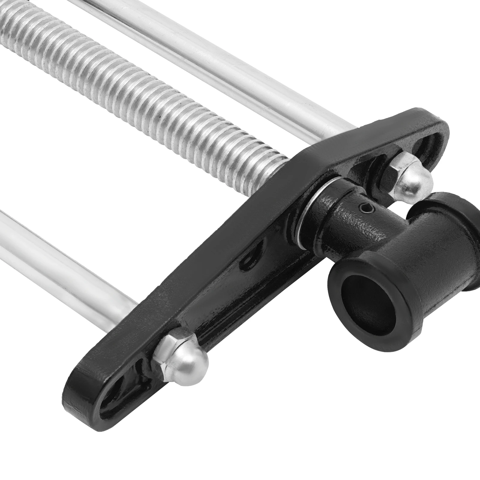 Gusseisen- und Stahl-Bohrmaschinenschraubstock aus Q235 Kohlenstoffstahl mit Präzisionsgewinde, für Holzbearbeitung, Metall-DIY und Werkbankmontage – Detail 11