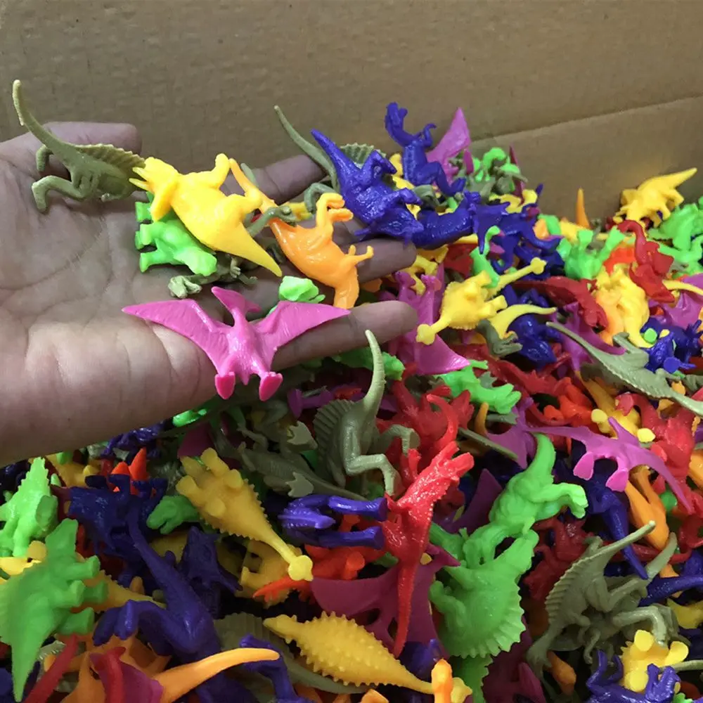 20pcs/set Mini Animals Dinosaur Simulation Toy Solid Dinosaur Model Action Figures Classic Ancient Collection For Boys Gift 4
