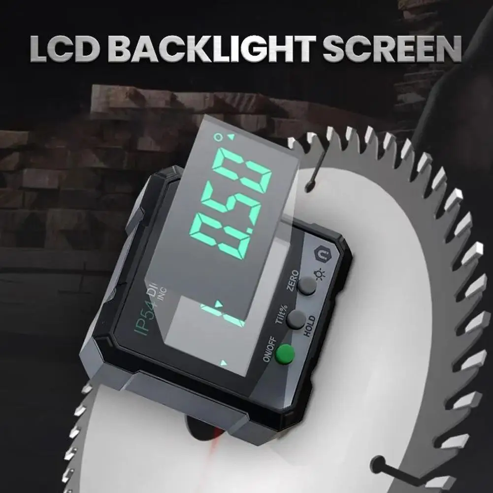 New 360 Degree Micro Electronic Digital Goniometer Inclinometer Goniometer Measuring Box With LCD Digital