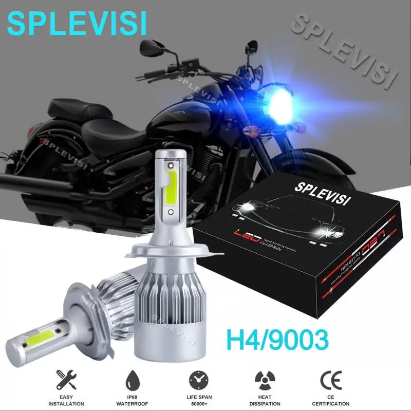 

90W Plug And Play High Low Beam For Suzuki Boulevard M50 2005 2006 2007 2008 2009 2013 2014 2015 2016 2017 LED Headlight 8000K