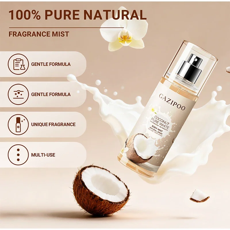 Brume parfumée coco vanille longue tenue sans alcool_voghion.com