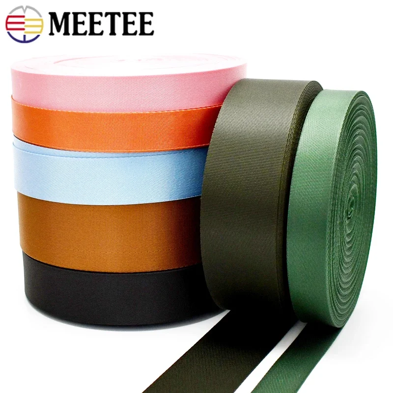 Versatile Nylon Webbing Strap - Decorative Ribbon for Crafting and Accessories