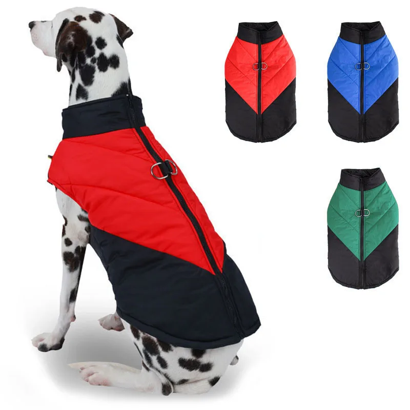 Pet Jacket for Small Medium Dogs Cat Winter Warm Outdoor Windproof