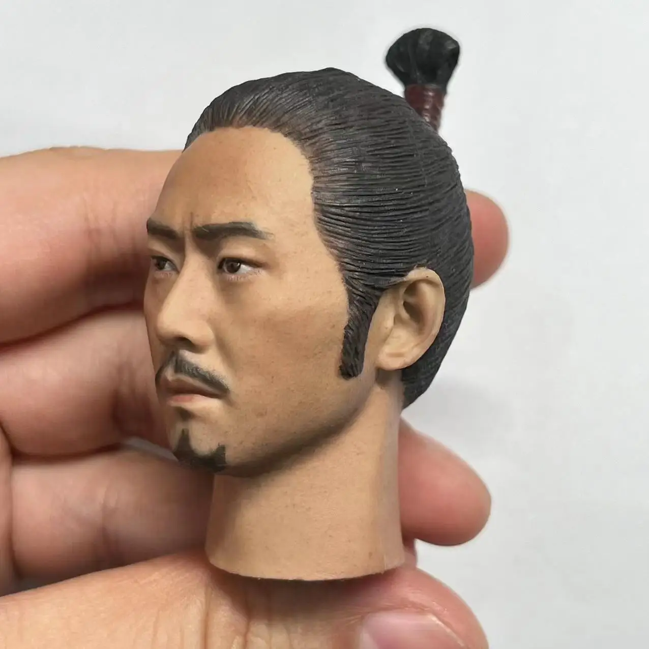

1/6 Japanese Star おだ のぶなが Male Head Carving Sculpt Star 1/6 Soldier Model For 12'' Action Figure Body Doll Hobbies