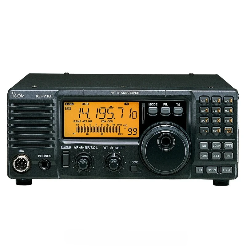 컴팩트 모바일 무전기 장거리 워키토키 해양 차량용 무전기 ICOM IC-718 ..