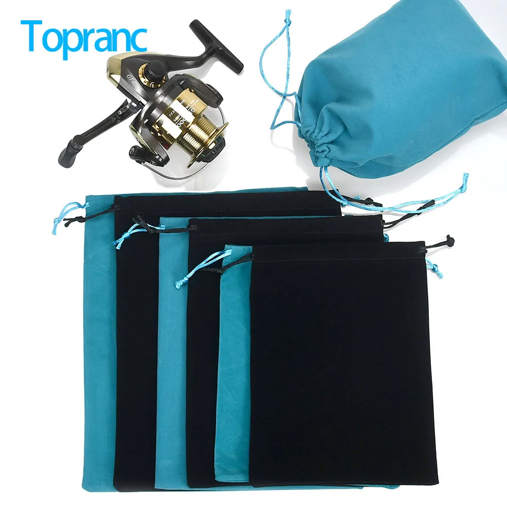Pochette de rangement pour moulinet de pêche portable avec cordon de serrage - Protection accessoires