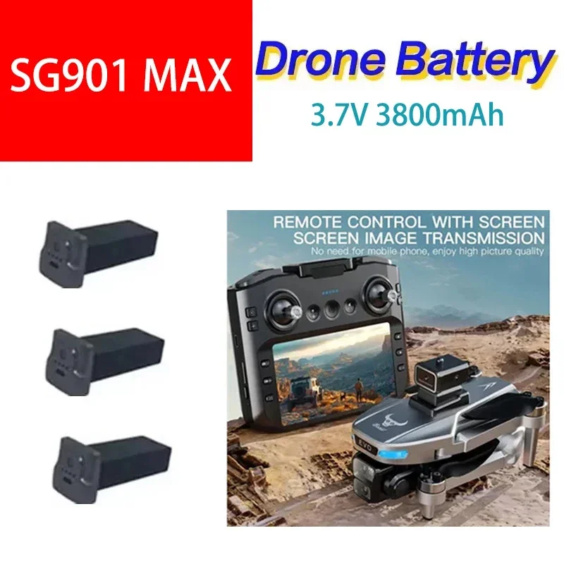 RC drone battery SG901 MAX Drone Battery Original Accessories 3.7V 3800mAh For SG901 MAX 1PC