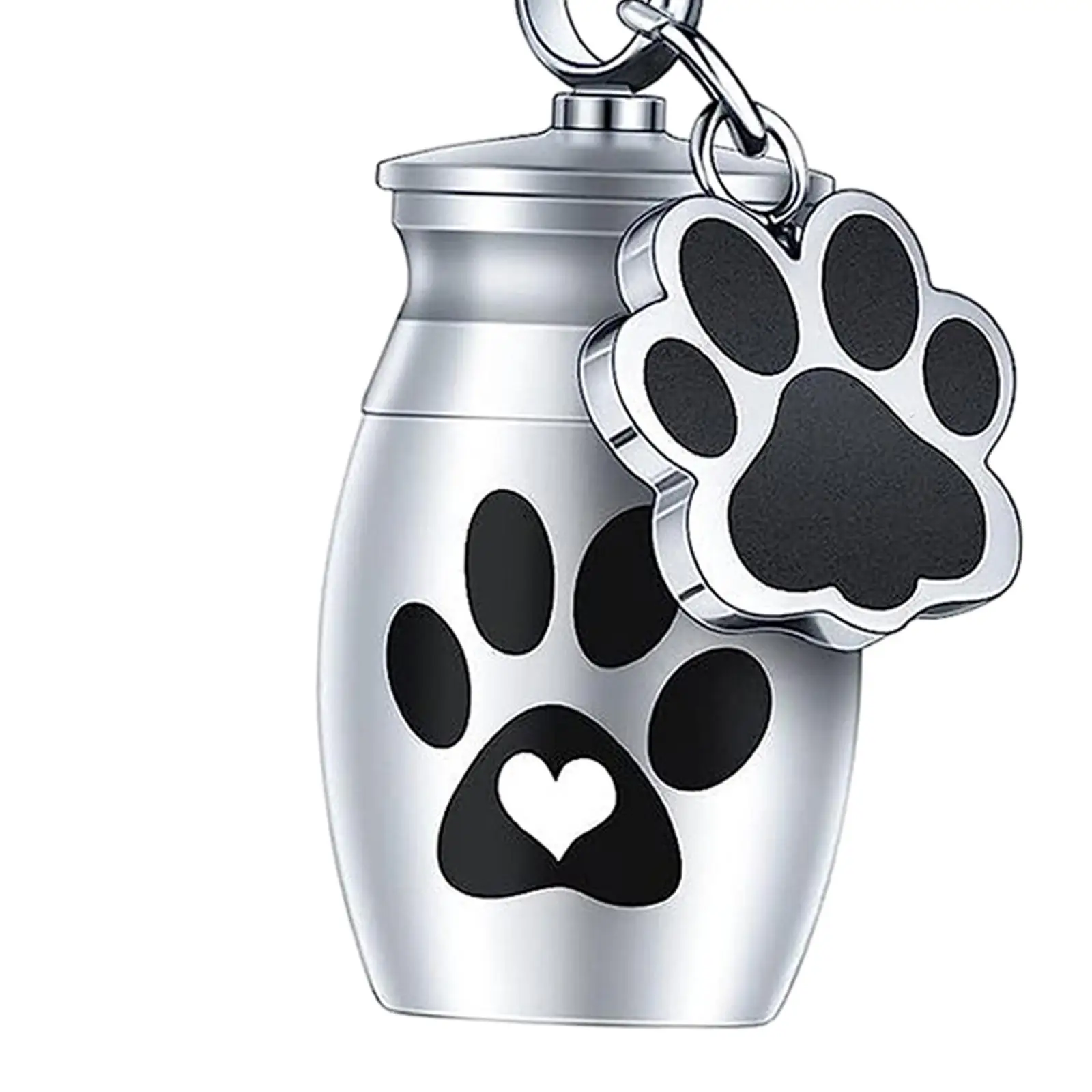 Keychain Pet Urn Keep Precious Memories Lightweight Dog Cat Ash Container