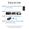 ELM327 OBD2 Bluetooth scanner code reader car fault detector car auto diagnostic repair tool 5
