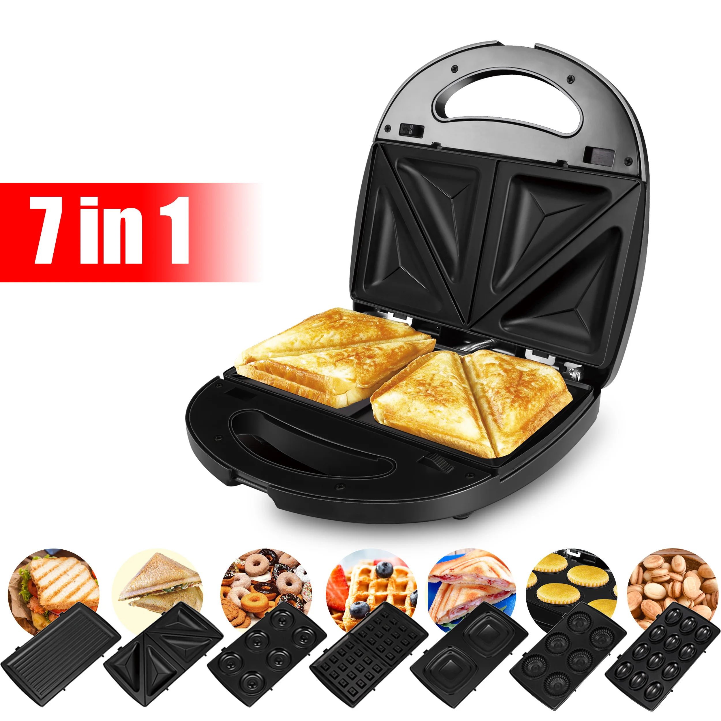 Sandwich Maker With Changeable Plates