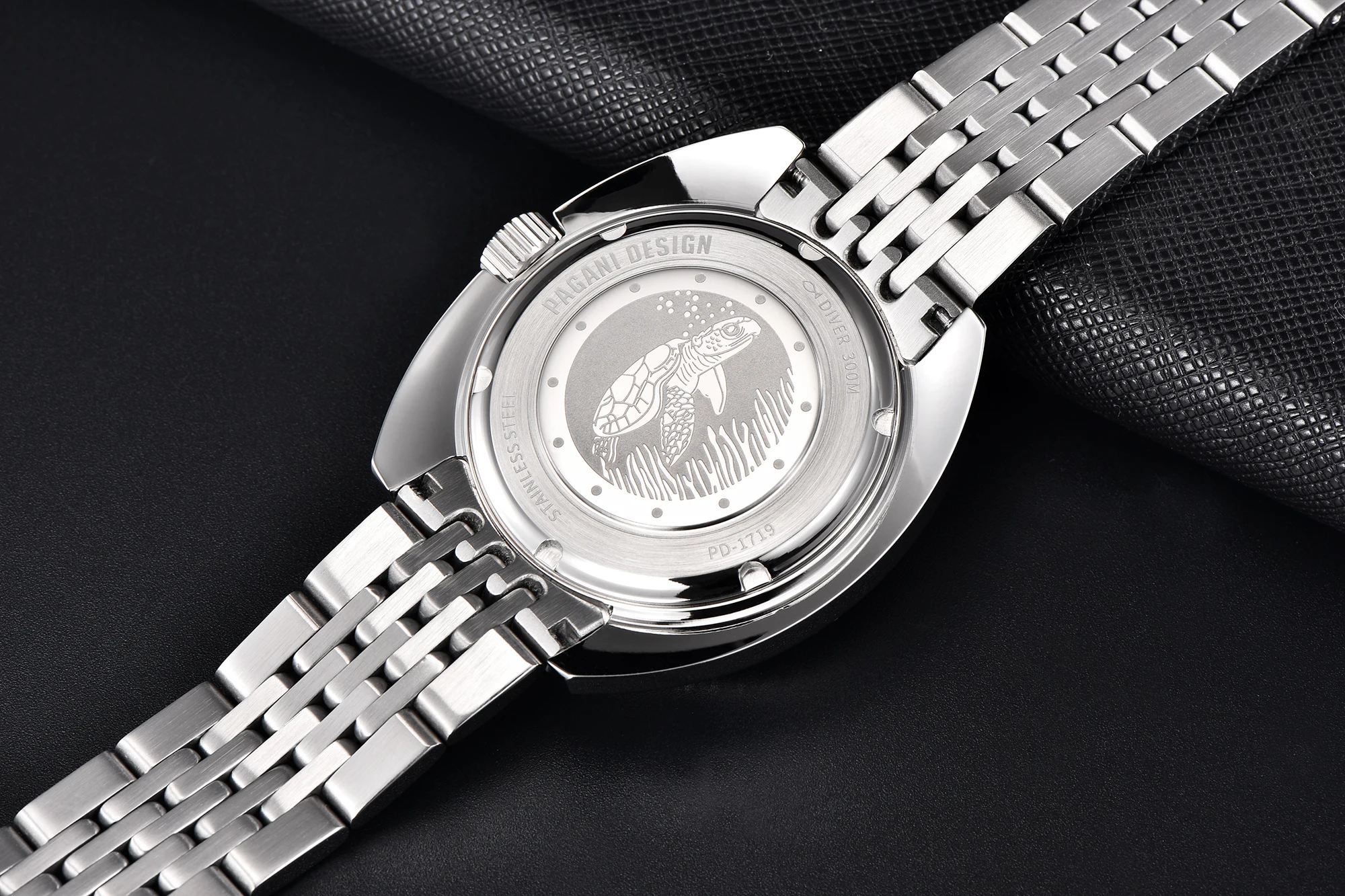 2023 New PAGANI DESIGN Men's Divers Automatic Mechanical Watches NH38 Sapphire Stainless Steel 300m Waterproof AR Watch for Men