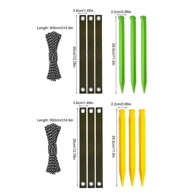 Fa Tétkészlet Készlet Tartó Heveder Téttel Fiatal Fák Horgony És - Image 6