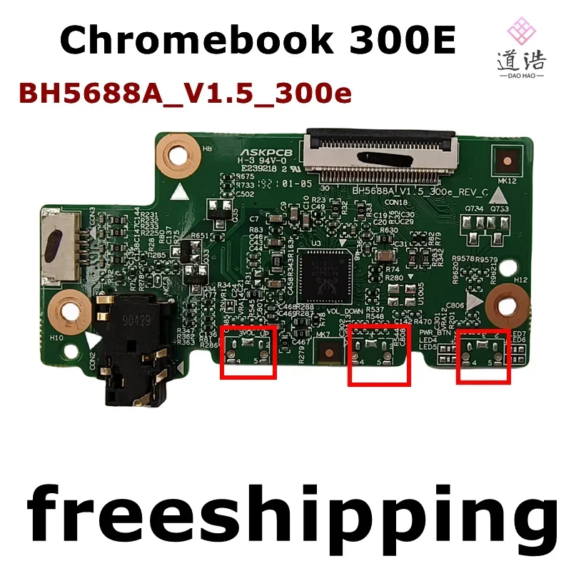 BH5688A For Lenovo Chromebook 300e N23 Audio Board with Cable BH5688A_V1.5_300e 100% Tested Fully Work 4 BH5688A For Lenovo Chromebook 300e N23 Audio Board with Cable BH5688A_V1.5_300e 100% Tested Fully Work - Image 2