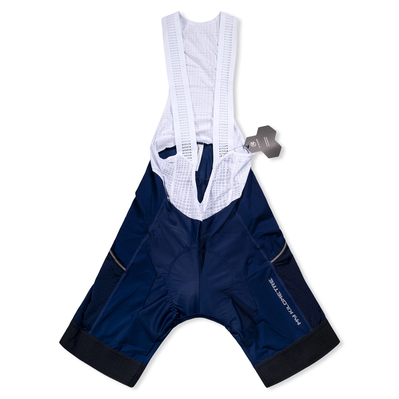 MY KILOMETRE Men's Cycling Bib Shorts Padded Mens Gravel Bicycle Biking Bib Tights with Leg Pockets Sizes XS-2XL cycling bib shorts
