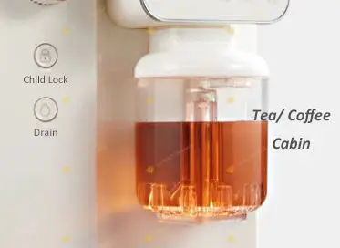 Electric water dispenser Hot and cold plastic water dispenser Modern indoor hous