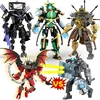 New Skibidi Toileted Building Blocks Titan Clock King 2.0 TVman Cameraman Speakerman Bricks Toys for Kids Birthday Xmas Gift 5