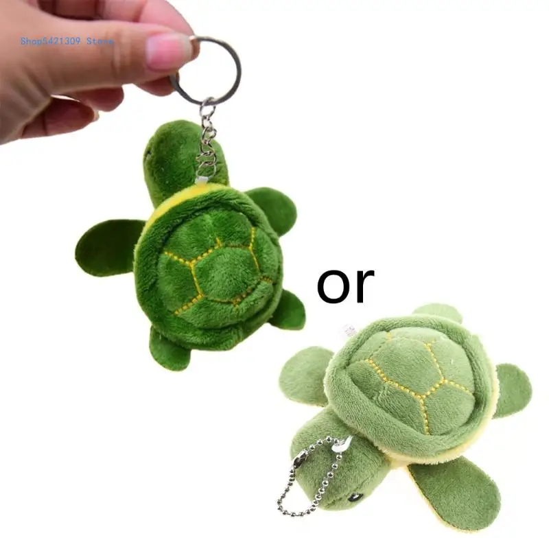 

85WA Plush Keychain Stuffed Animal Toy Pendant Soft Clips for Backpacks