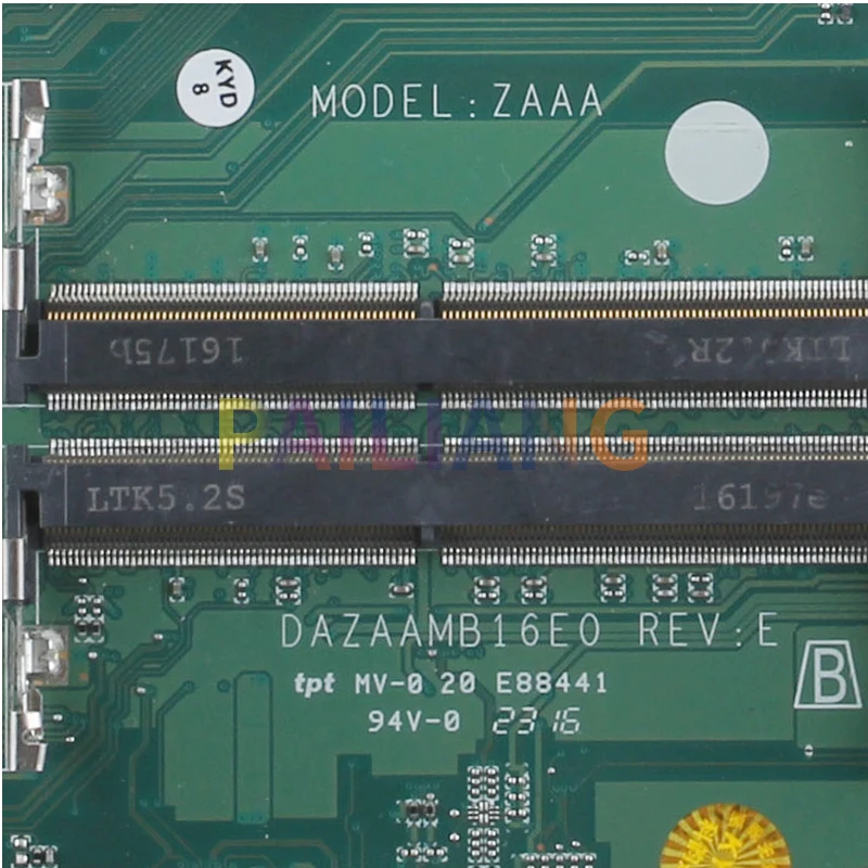 Description Picture 6 of itemFor Acer E5-575 E5-774G F5-573 E5-575G Notebook Mainboard DAZAAMB16E0 i3 i5 i7 7/8th 940MX Laptop Motherboard DDR4 Full Tested