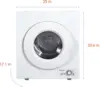 Compact Laundry Dryer Machine, Small Portable Dryer, Vented, 2.6 Cubic Feet 3