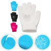 Skating Gloves Figure Skating Gloves Cotton Non-Slip Winter Warm Stretch Glove Children Kids Cycling Gloves For Ice Sports 5