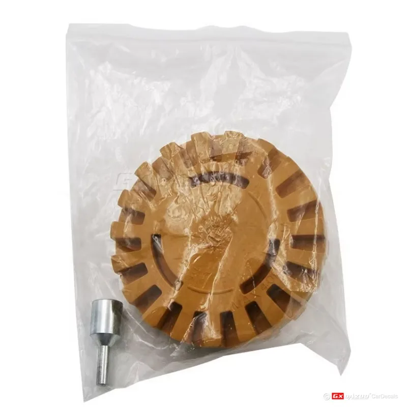 2 개/몫 4 인치 20mm/25mm 자동 고무 지우개 휠 데칼 리무버 지우개 휠