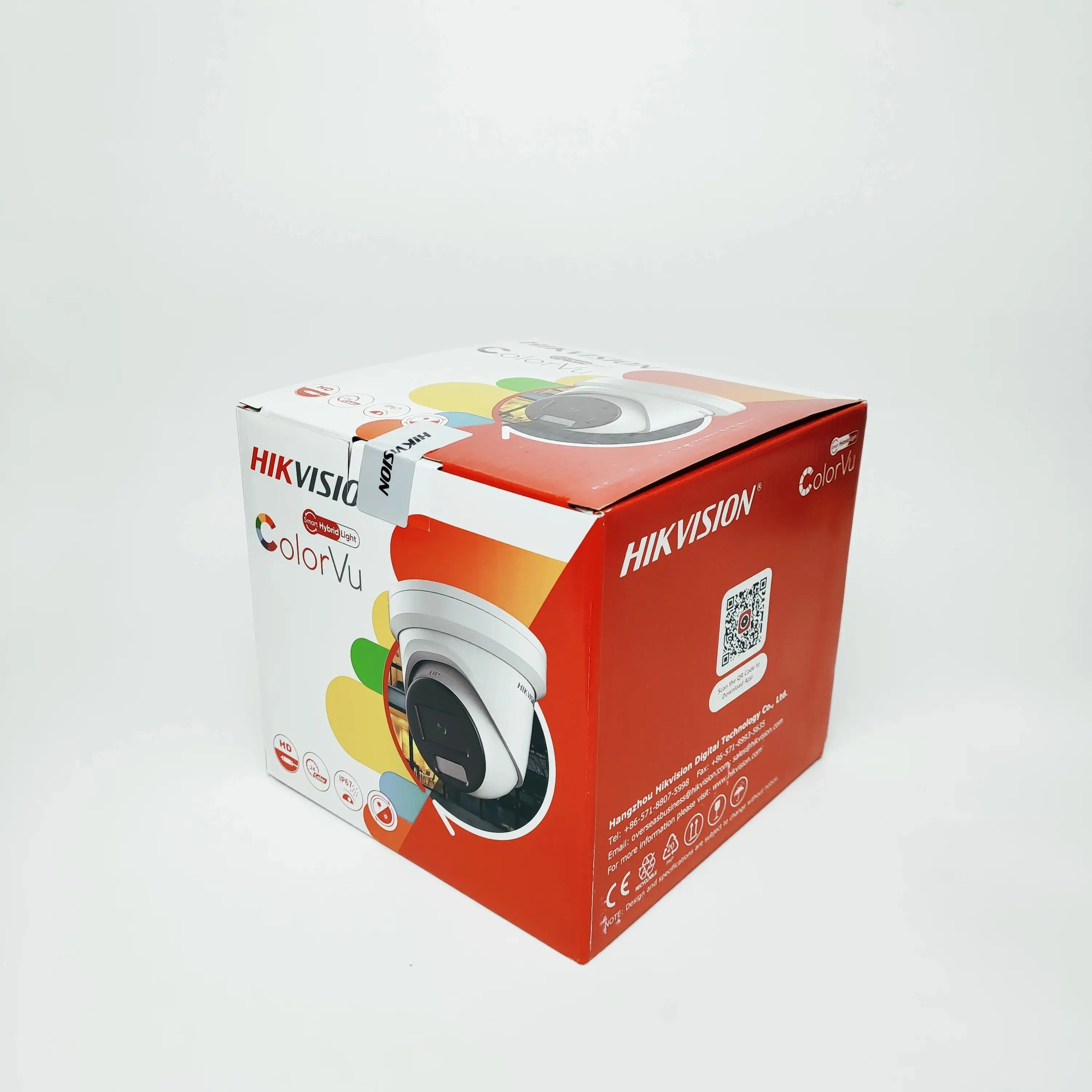 Hikvision-ضوء ستروب ذكي نشط ، كولورفو هجين ، ميكرو...