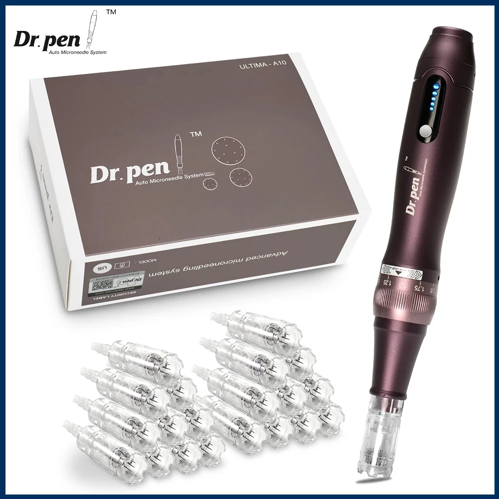 Dr Pen A10 Ultima Wireless Microneedling Derma Pen Con 12 Aghi Microneedling Skin Rejuvenation Machine Strumenti Per La Cura Della Pelle