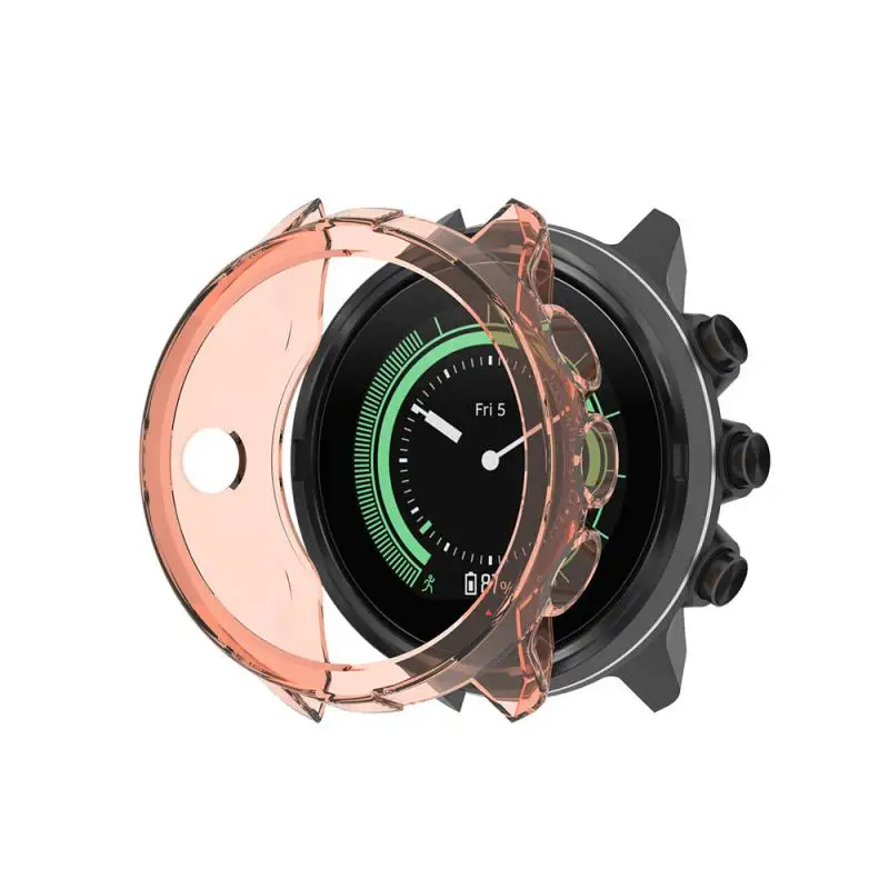 Suunto 9 용 소프트 TPU 케이스 커버, 견고한 쉘 보호대, 우아한 시계, Suunto9 Baro/Spartan 스포츠 손목 HR Baro에 편안함