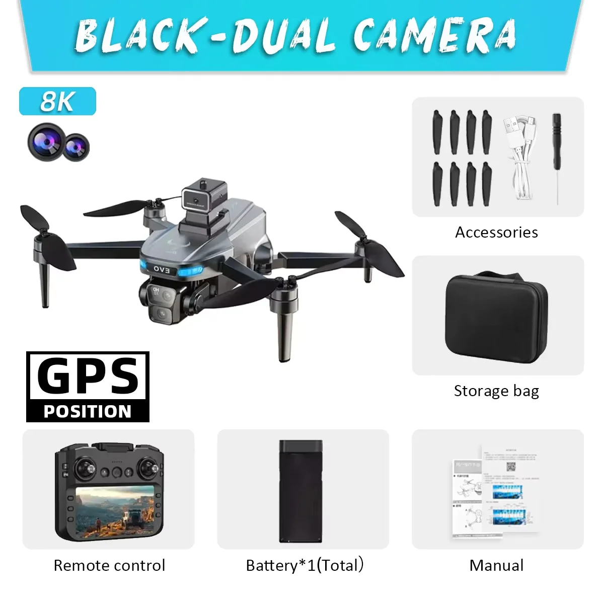 BLK GPS 4.5 INCH