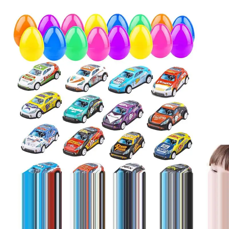 

Easter Eggs With Toys Easter Bunny Surprise Gifts Colorful Easter Basket With Toy Cars For Toddlers For Kid Toys And Games