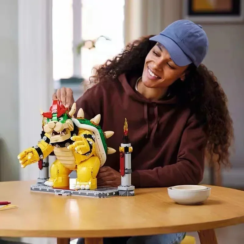 Figurine géante Bowser à construire
