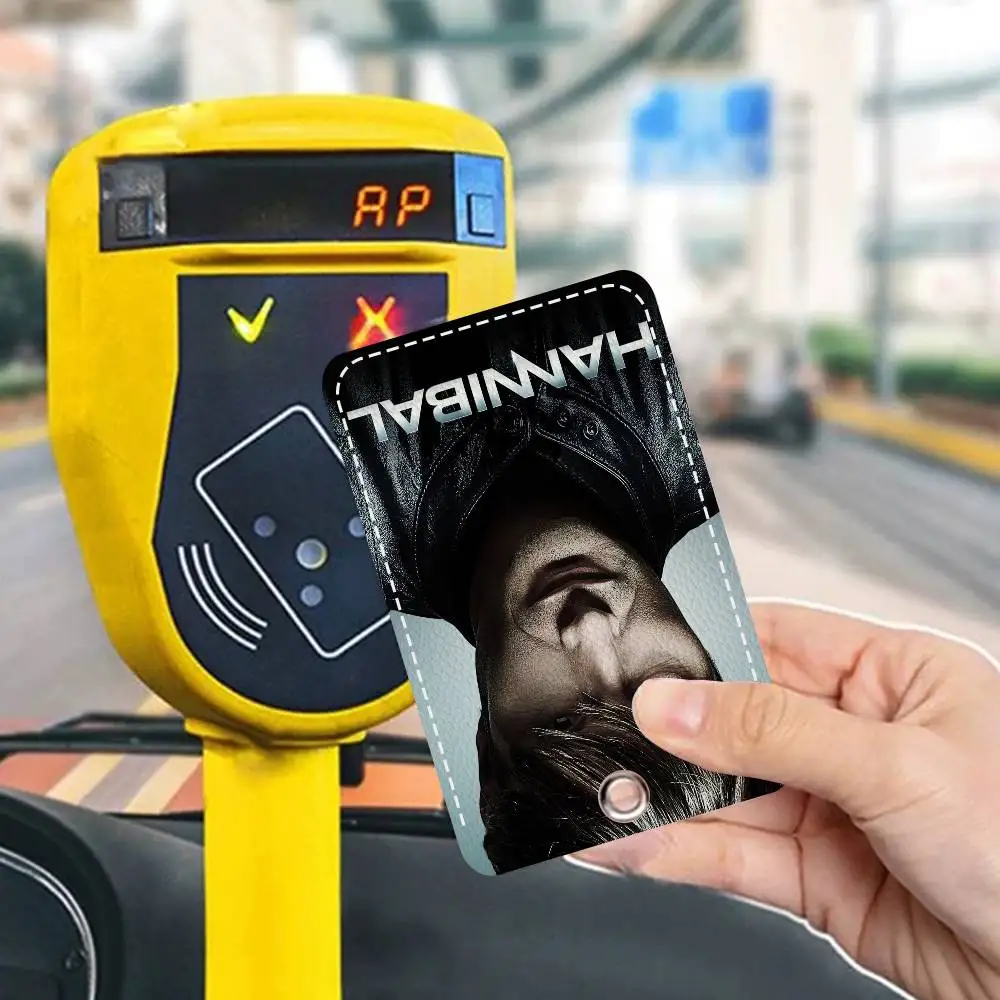 한니발 영화 사무용품 남녀 신용카드 열쇠고리 학생증 ID 카드 홀더 자격증 홀더 카드