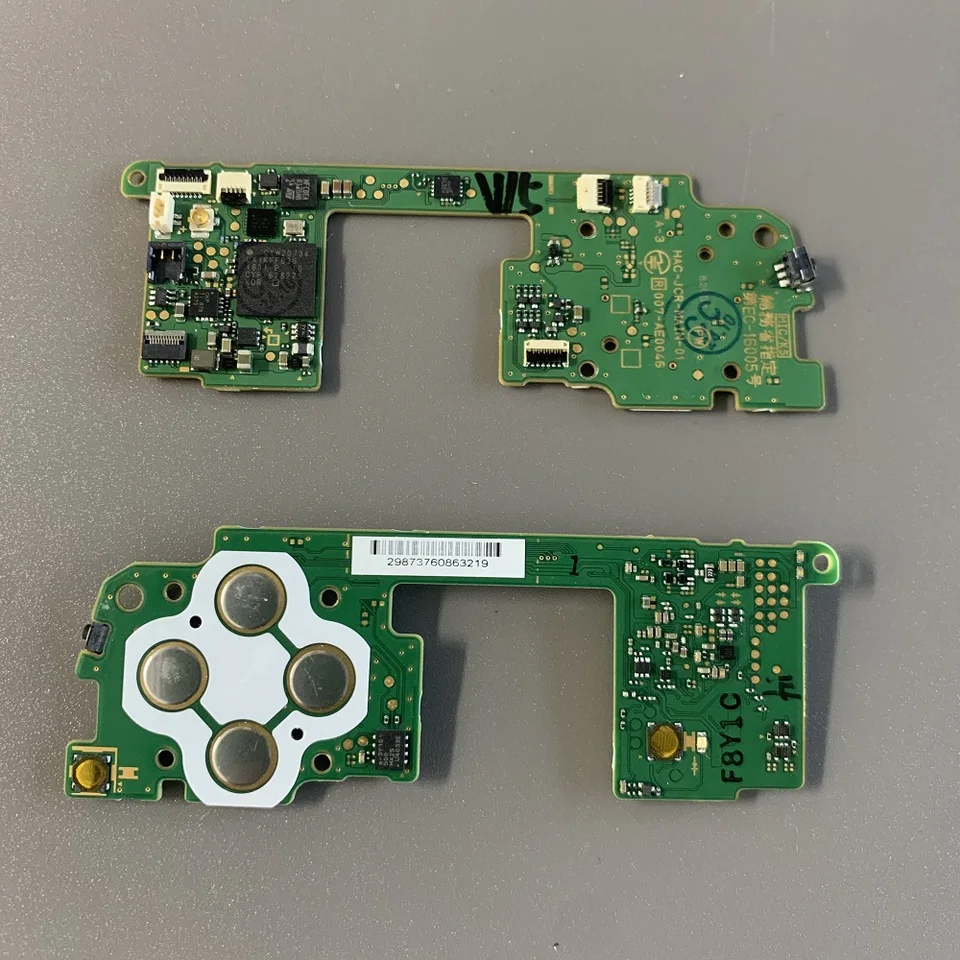 REAL JOY 10箱 Ori MainBoard For Nintendo Switch HAC-001 Joycon Right Red