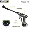 NEWBENY 200Bar Brushless Car Washer 3Gear High Pressure Efficient Cordless Garden Cleaning Irrigation Tool For Makita 18VBattery 3