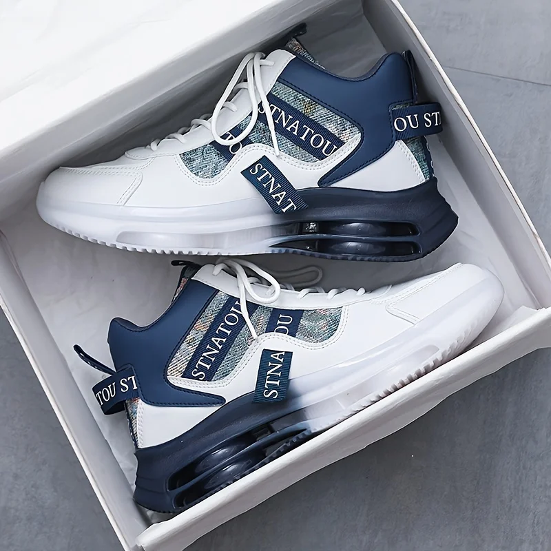 Men's Height-Increasing Ultra-Light Versatile Simple Dad Trendy Shoes Men's and Women's Shoes Autumn and Winter Couples' Same Trendy Shoes Non-Slip Travel Shoes Boys' Casual High-Top Sports and Leisure Men's Shoes