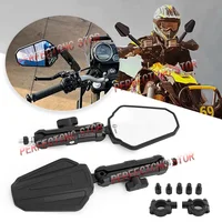 Rearview Mirrors Side Mirror Adjustable Foldable Rear View Mirror For YAMAHA TENERE 700 Tenere700 xt660z xt1200 Tracer 9 GT