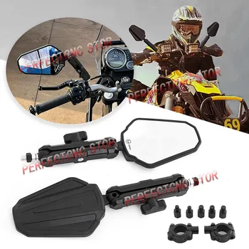 Rearview Mirrors Side Mirror Adjustable Foldable Rear View Mirror For YAMAHA TENERE 700 Tenere700 xt660z xt1200 Tracer 9 GT